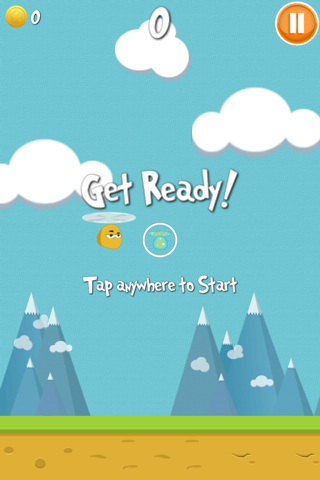 Twirly Bird: Big Blue Mountain Flappy Rescue screenshot 2