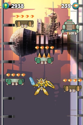 Robo Jump 2048-AD - Mega Aeon Mass & Flux Run Effect Flappy Game screenshot 3