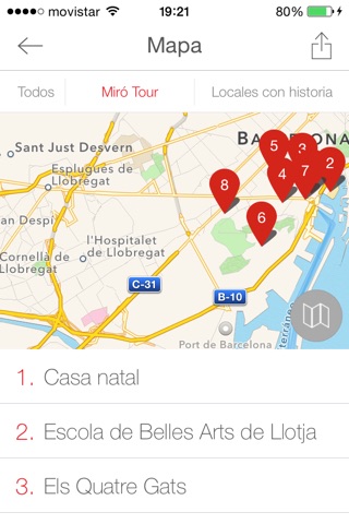 Joan Miró screenshot 2