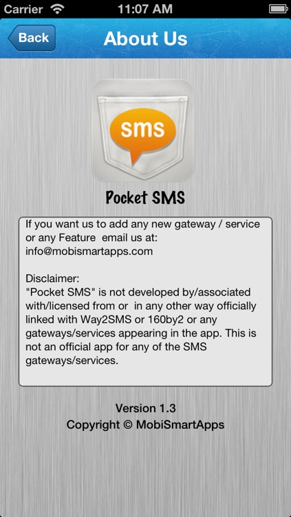 Pocket SMS
