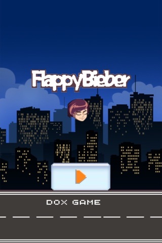 Flappy bieber - A tiny flying bird style game screenshot 4