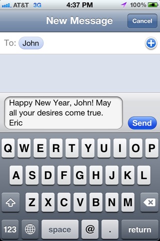 Text 123 merge + personalize SMS screenshot 3