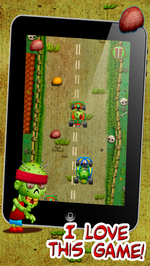 Zombie Kart Hill Racing : A Road Trip of Turbo Carnivore Pla(圖1)-速報App