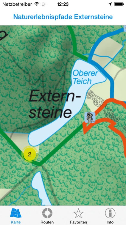 Steini und die Externsteine