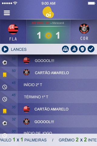 Oi Futebol Clube screenshot 3