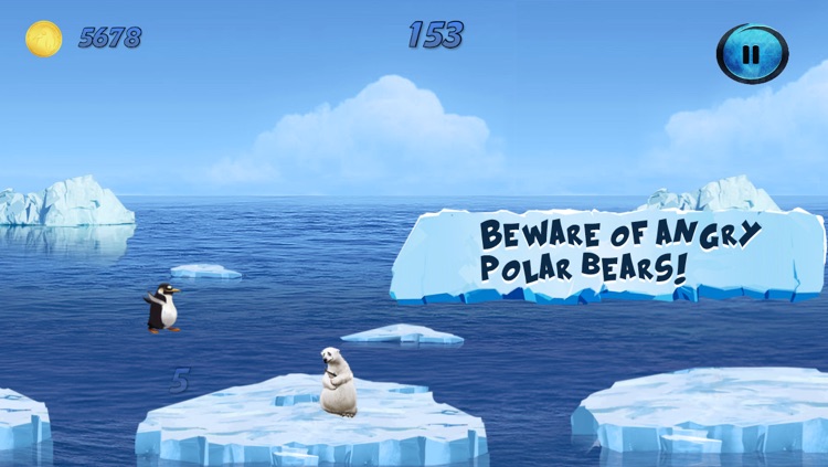 Mad Penguin Run Multiplayer Lite - Survive the Cold screenshot-3