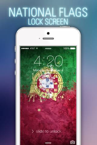 Pimp Your Wallpapers Pro - National Flags Special for iOS 7 screenshot 3