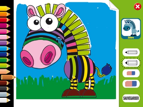 Color jungle Lite – Jeux de coloriage pour enfants screenshot 3
