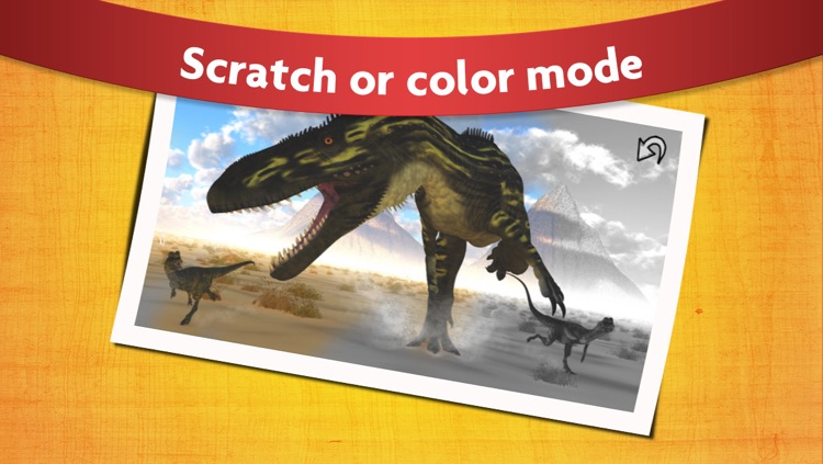 Scratch that Dinosaur Game - A Scratch and Scrape Jurrasic Dinos for Kids (Coloring Mode Edition) screenshot-3