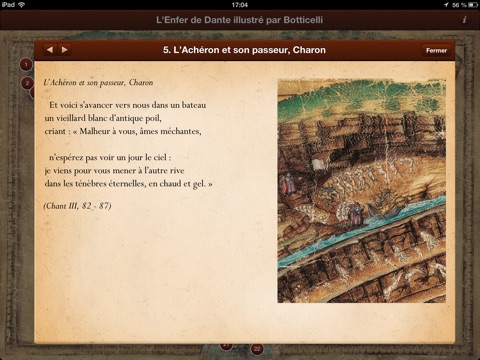 L'Enfer de Dante illustré par Botticelli screenshot 3