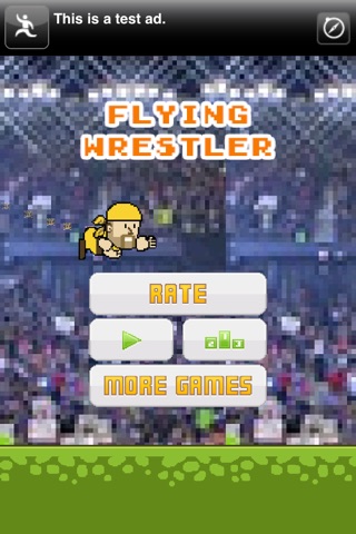 Flying Wrestler - Flappy Style Game screenshot 2