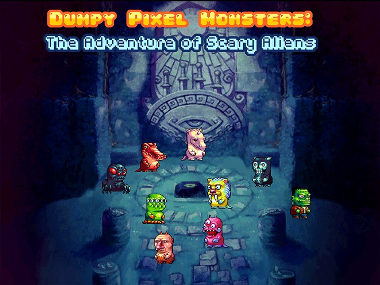 Dumpy Pixel Monsters: The Adventure of Scary Aliens HD Edition