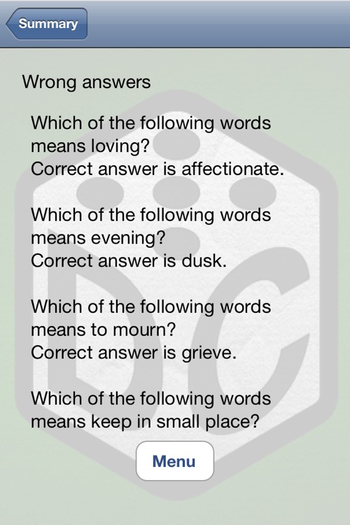 11+ Vocab screenshot-4