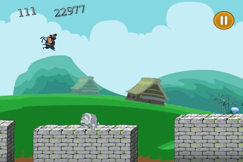 Ninja Sumo 2 - Fun Run Jump and Shoot screenshot 4