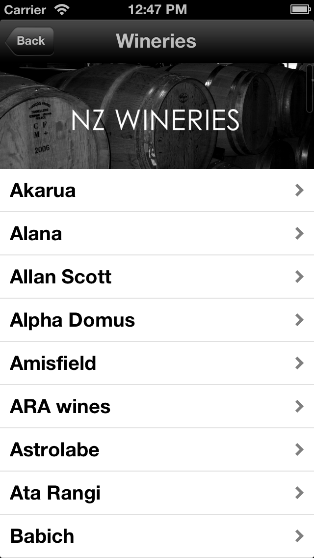 How to cancel & delete WINE-LIST.ME/NZ from iphone & ipad 1