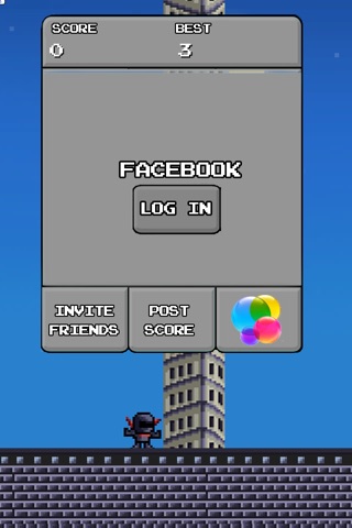 Flappy Ninjas - The Ninja who Flying like a Bird screenshot 3