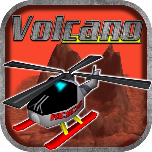 Volcano Rescue Icon