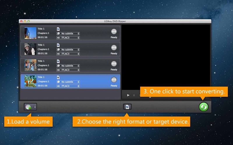 U2Any DVD Ripper thumbnail 2