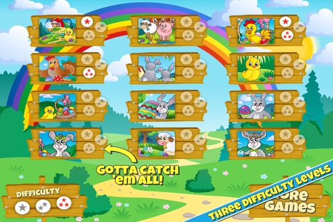 Easter Find the Difference Game for Kids, Toddlers and Adults screenshot 3
