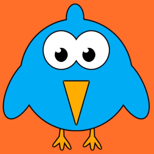 Hoppy Floppy Blue Bird Icon