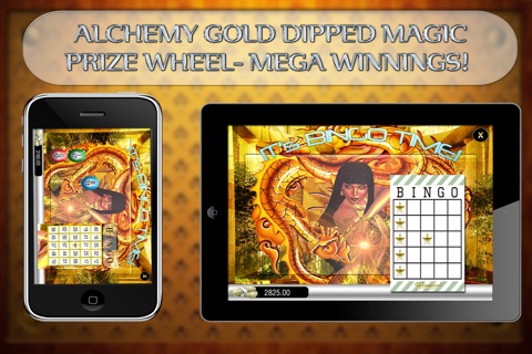Alchemy Casino Gold Dipped Magic Free-Slots Transformed To Bingo, Blackjack & Roulette! screenshot 3