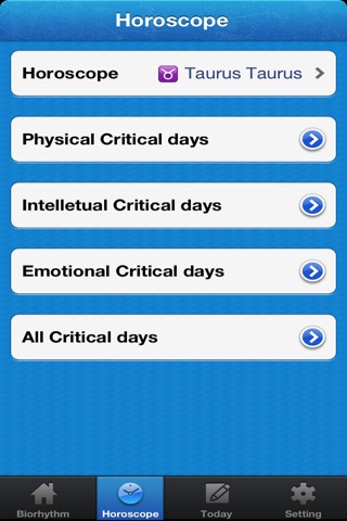 Horoscope and Biorhythm Free screenshot 2