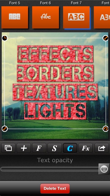 Textmatic - Text on photo and photo effects for Instagram screenshot-3