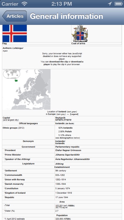 Iceland Offline Map - PLACE STARS screenshot-4