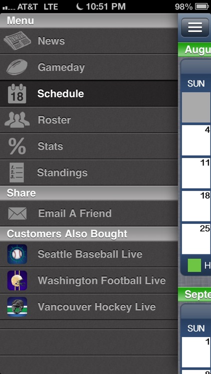 Seattle Football Live screenshot-3