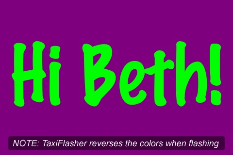 TaxiFlasher