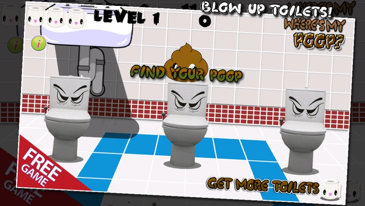 Where's My Poop - Toilet Sniper HD Free