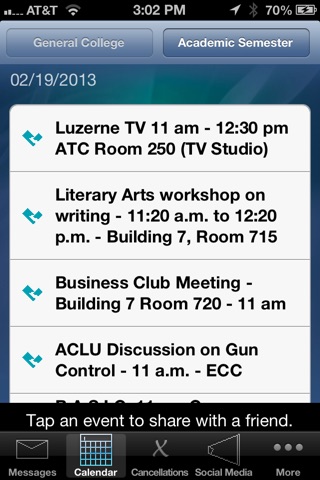 Mobile LCCC screenshot 2