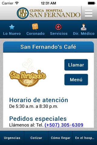 Clinica Hospital San Fernando screenshot 3