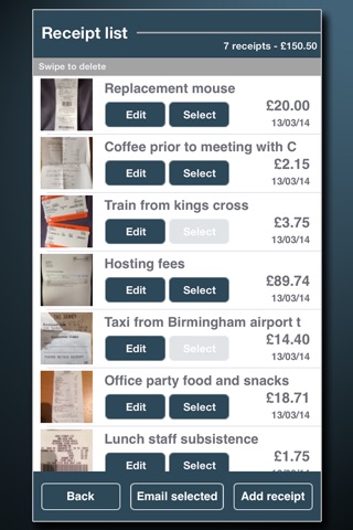 Receipt Manager and Expenses Recorder screenshot 4