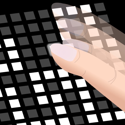Motion of a finger Icon