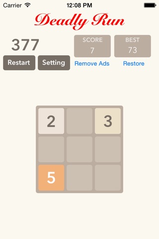 Fibonacci Game - Impossible 2048 screenshot 2