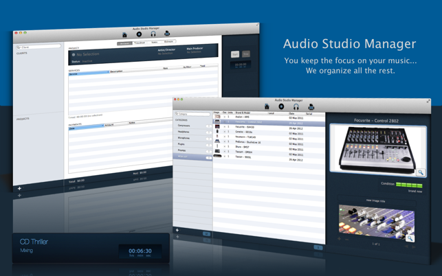 Audio Studio Manager Lite