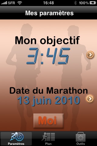 iMarathon screenshot 2