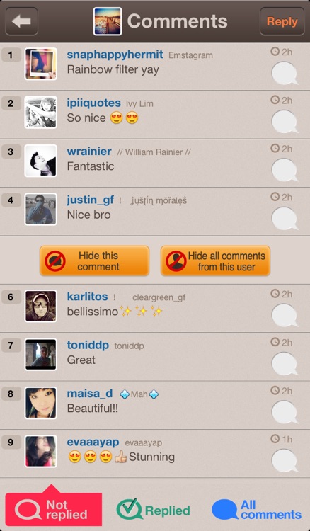 MyCommenter screenshot-3