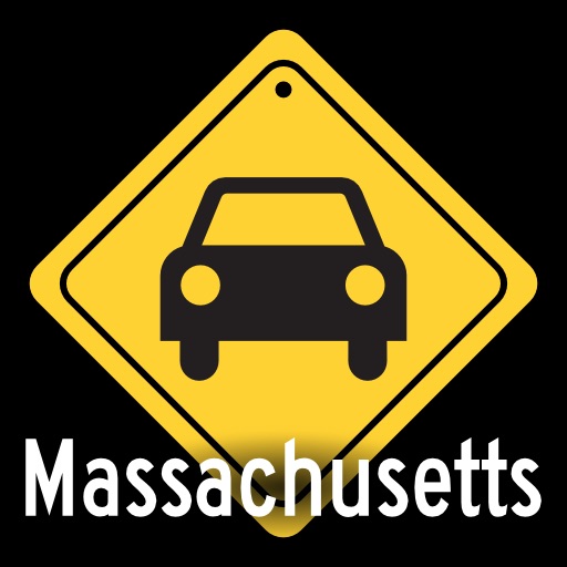 Car & Motorcycle DMV Test Prep - Massachusetts Driver Ed icon