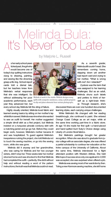 American Quilter Magazine
