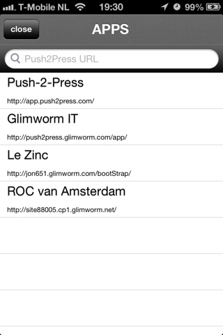 push2press screenshot 3