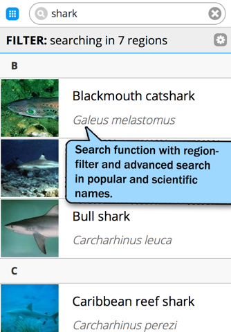 FischFinder – Wordwide Fish ID, Fish Guide and Reef Guide screenshot 2