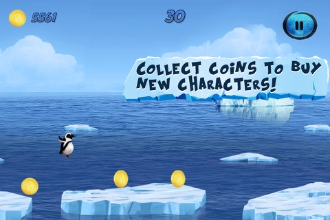 Mad Penguin Run Multiplayer Lite - Survive the Cold screenshot 3