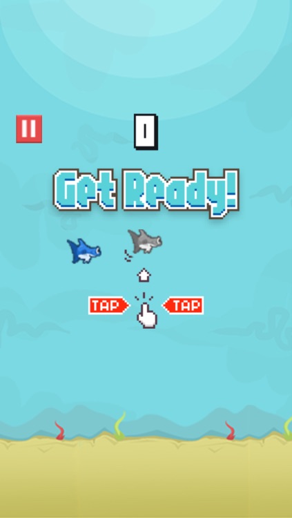 Clumsy Hammerhead Shark - Endless Flapping Game