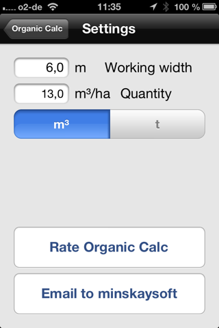 Organic Calc screenshot 3