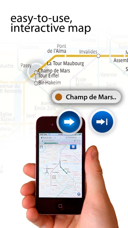 Metro Paris Maps