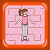 Ballerina Dancer Maze (find the shoes) Ballerina Dancer Maze (find the shoes)