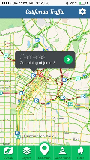 California Traffic - monitoring California roads and highway(圖2)-速報App