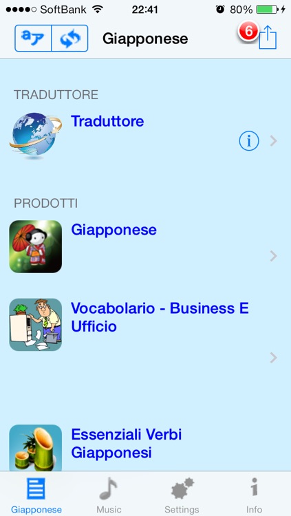 Giapponese - Talking Italian to Japanese Phrase Book - JEsprime screenshot-4